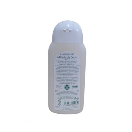 Shampoing coco végétal et sans colorants - 200 ml - Savonnerie Soleil ...
